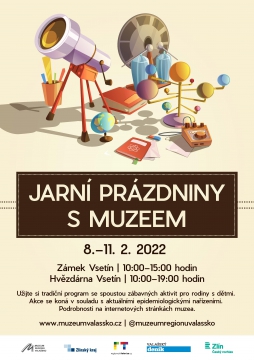Jarní prázdniny s muzeem od 8.2.2022
