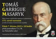 175. výročí narození Tomáše Garrigue Masaryka