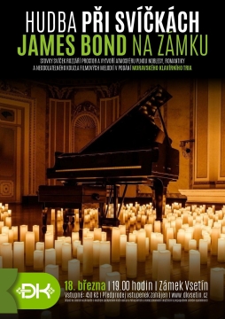 HUDBA PŘI SVÍČKÁCH: JAMES BOND NA ZÁMKU