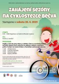 ZAHÁJENÍ SEZONY NA CYKLOSTEZCE BEČVA