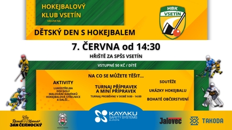 DĚTSKÝ DEN S HOKEJBALEM
