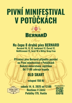 Pivní Mini Festiválek v POTŮČKÁCH