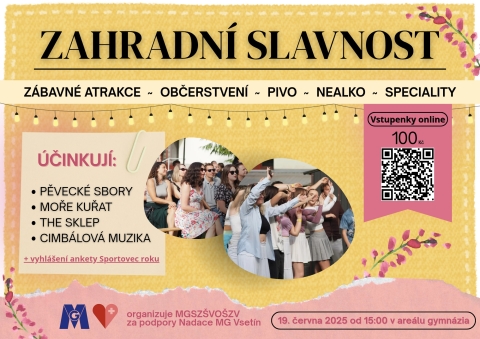 ZAHRADNÍ SLAVNOST 2025