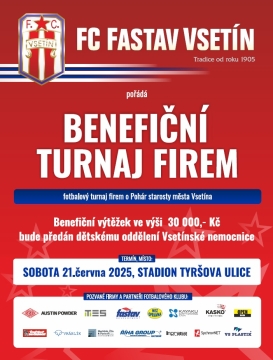 Benefiční turnaj firem
