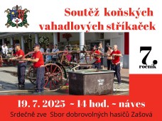 Soutěž koňských vahadlových stříkaček