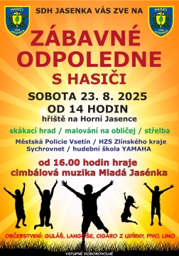 Zábavné odpoledne s hasiči......