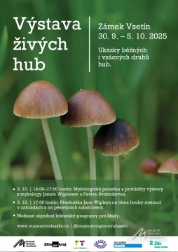 Výstava živých hub 30.9.