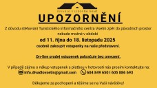 DIVADLO V LIDOVÉM DOMĚ - UPOZORNĚNÍ 11.10.