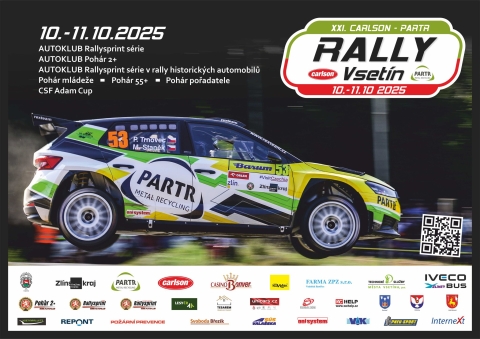XXI. PARTR RALLY VSETÍN 2025