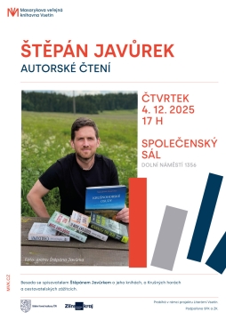 Štěpán Javůrek – autorské čtení