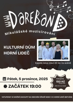 DAREBAND - MIKULÁŠSKÉ MUZICÍROVÁNÍ
