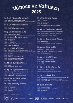 VÁNOCE VE VALMEZU 5.12.