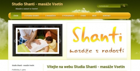 Studio Shanti - masáže Vsetín